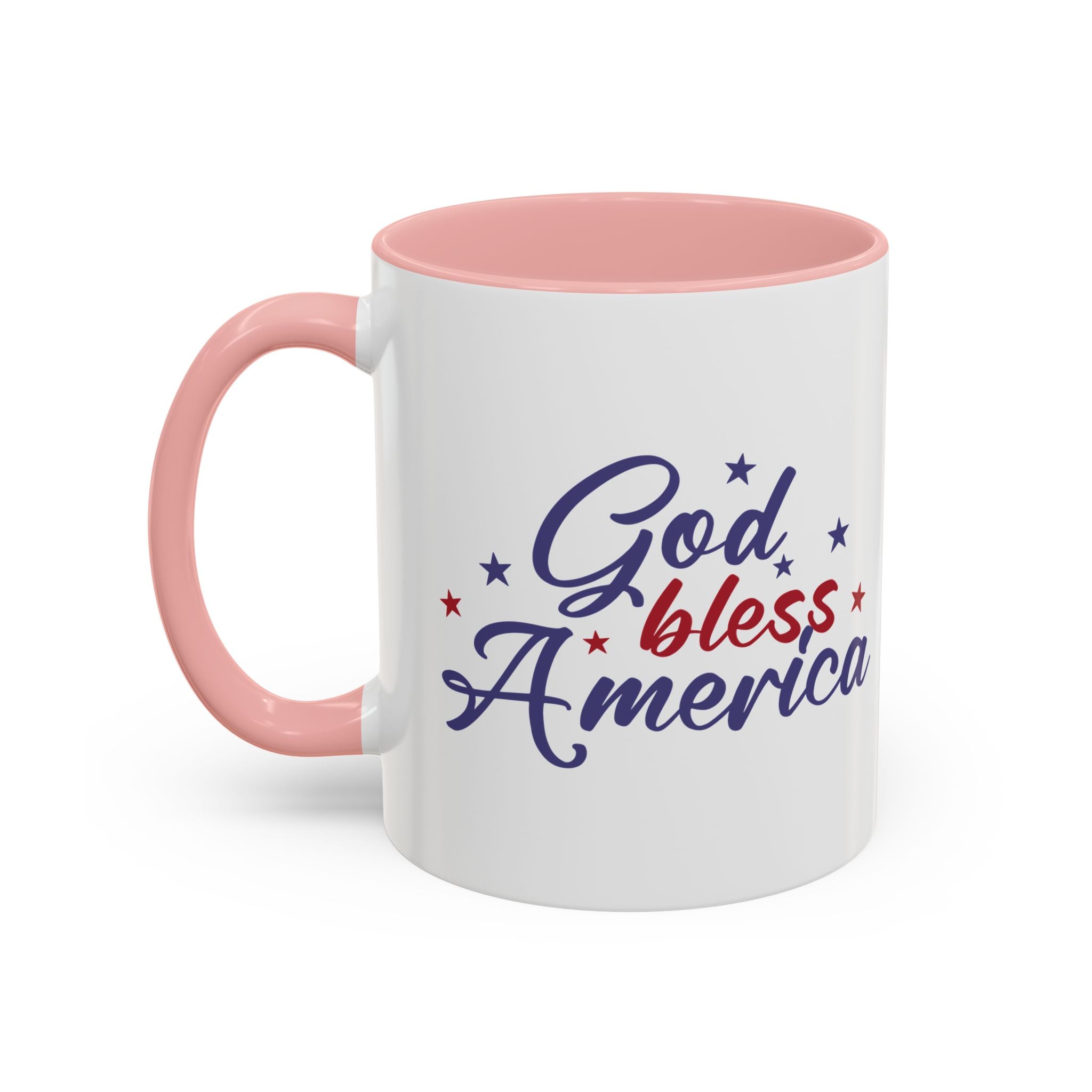Patriotic Coffee Mug - God Bless America Design