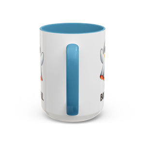 Hey Boo-tiful Ghost Coffee Mug, Halloween Mug, Cute Gift, Spooky Decor, Fun Mug