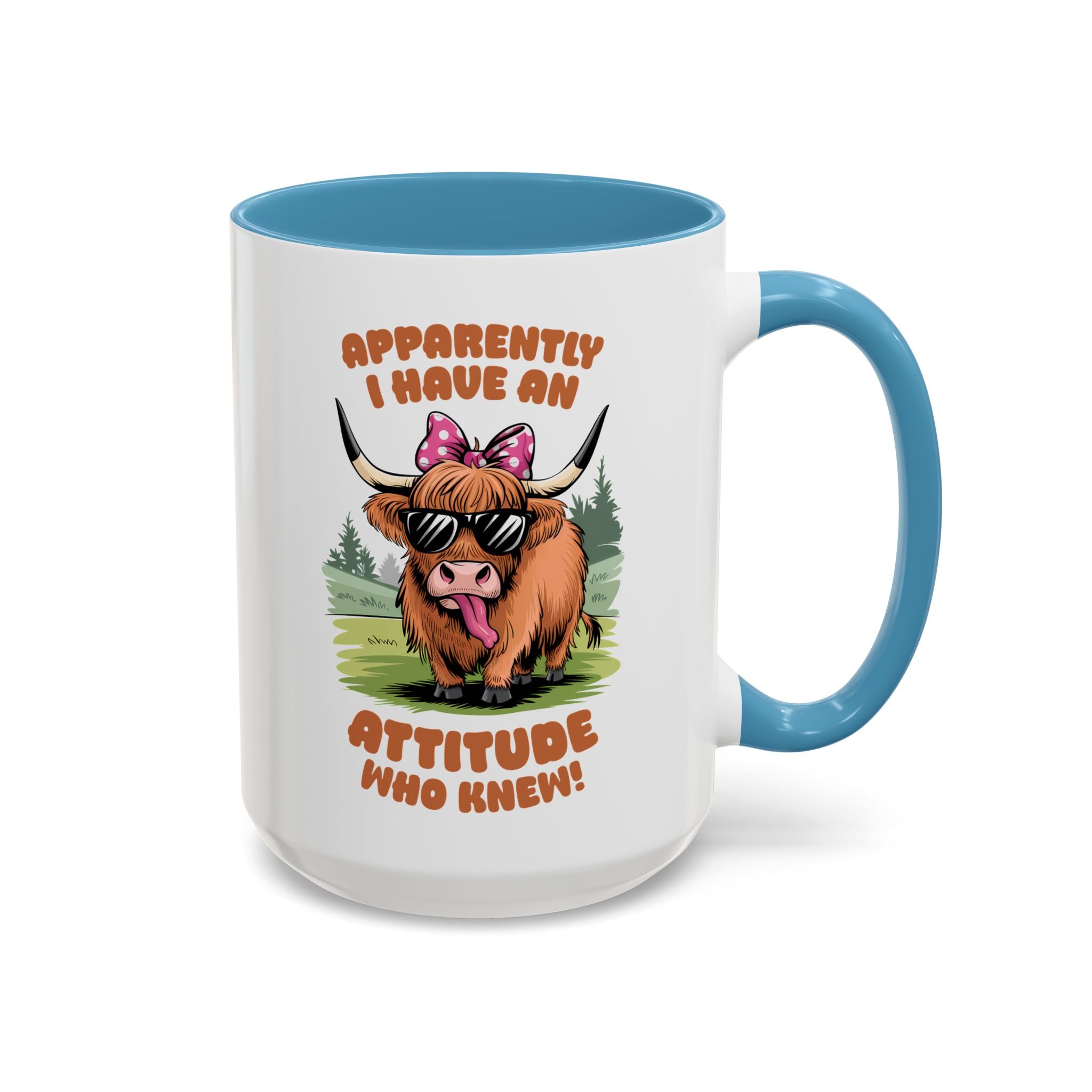Fun Attitude Coffee Mug - Perfect Gift for Animal Lovers cow farm humor