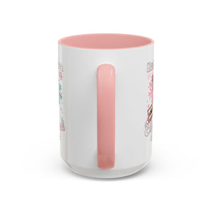 Hot Cocoa & Christmas Movie Mug, Cozy Holiday Cup, Winter Gift, Festive Beverage Container, Cute Coffee Mug
