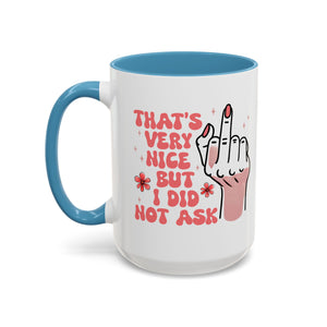 Sassy Accent Coffee Mug, Funny Gift, Humor Mug, Conversation Starter, Coffee Lover Gift, Unique Handmade Mug