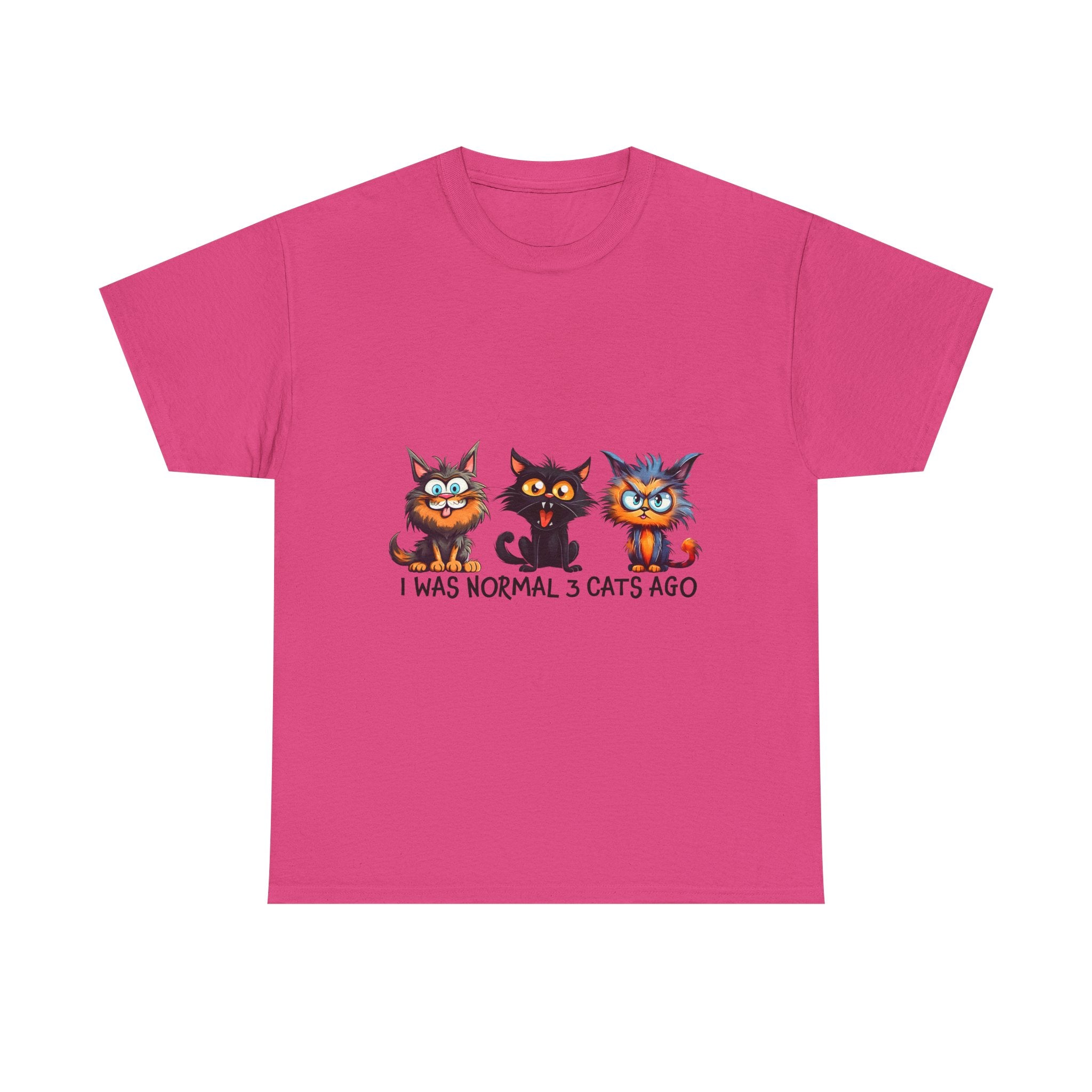 Funny Cat Lovers Tee - I Was Normal 3 Cats Ago, Unisex Shirt for Pet Owners, Cat Mom Gift, Cute Animal Tee, Cat-Themed Humor, Birthday [...]