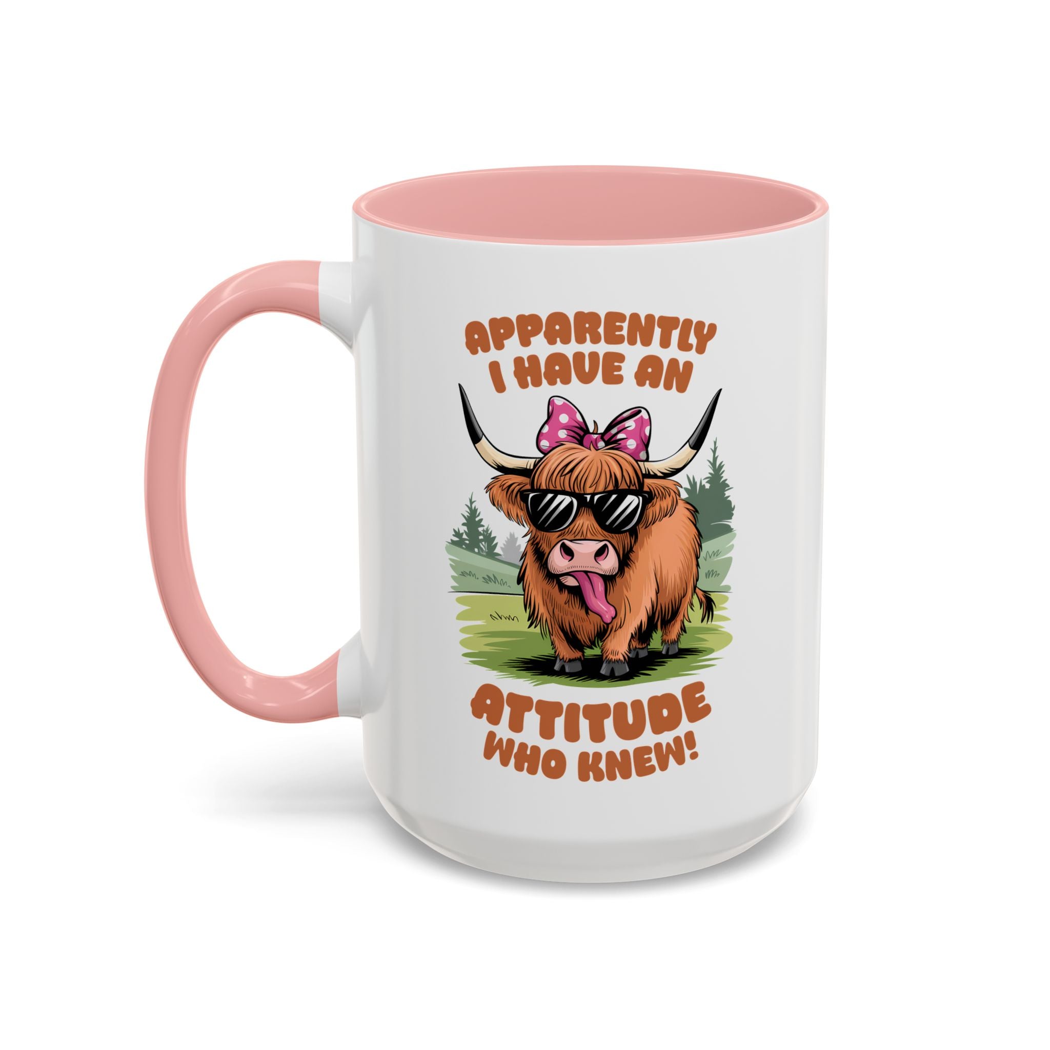 Fun Attitude Coffee Mug - Perfect Gift for Animal Lovers cow farm humor