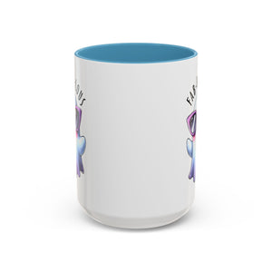 Fab-Boo-Lous Ghost Coffee Mug | Cute Halloween Mug, Fun Gift for Ghost Lovers, Spooky Seasonal Decor, Adorable Tea Cup
