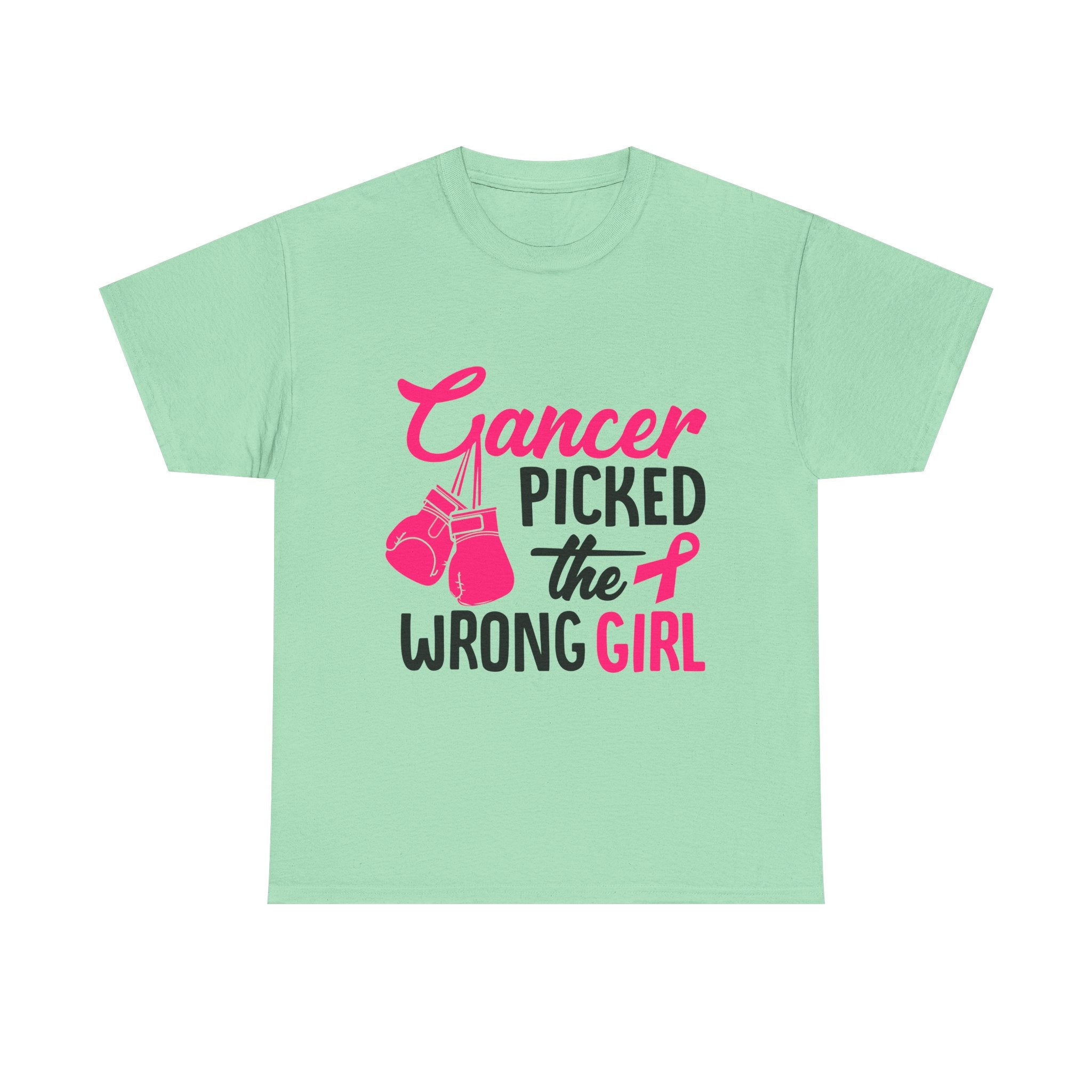 Empowering Cancer Awareness Tee, Inspirational T-Shirt, Unisex Cotton Tee for Fighters, Gift for Cancer Survivors, Supportive Apparel