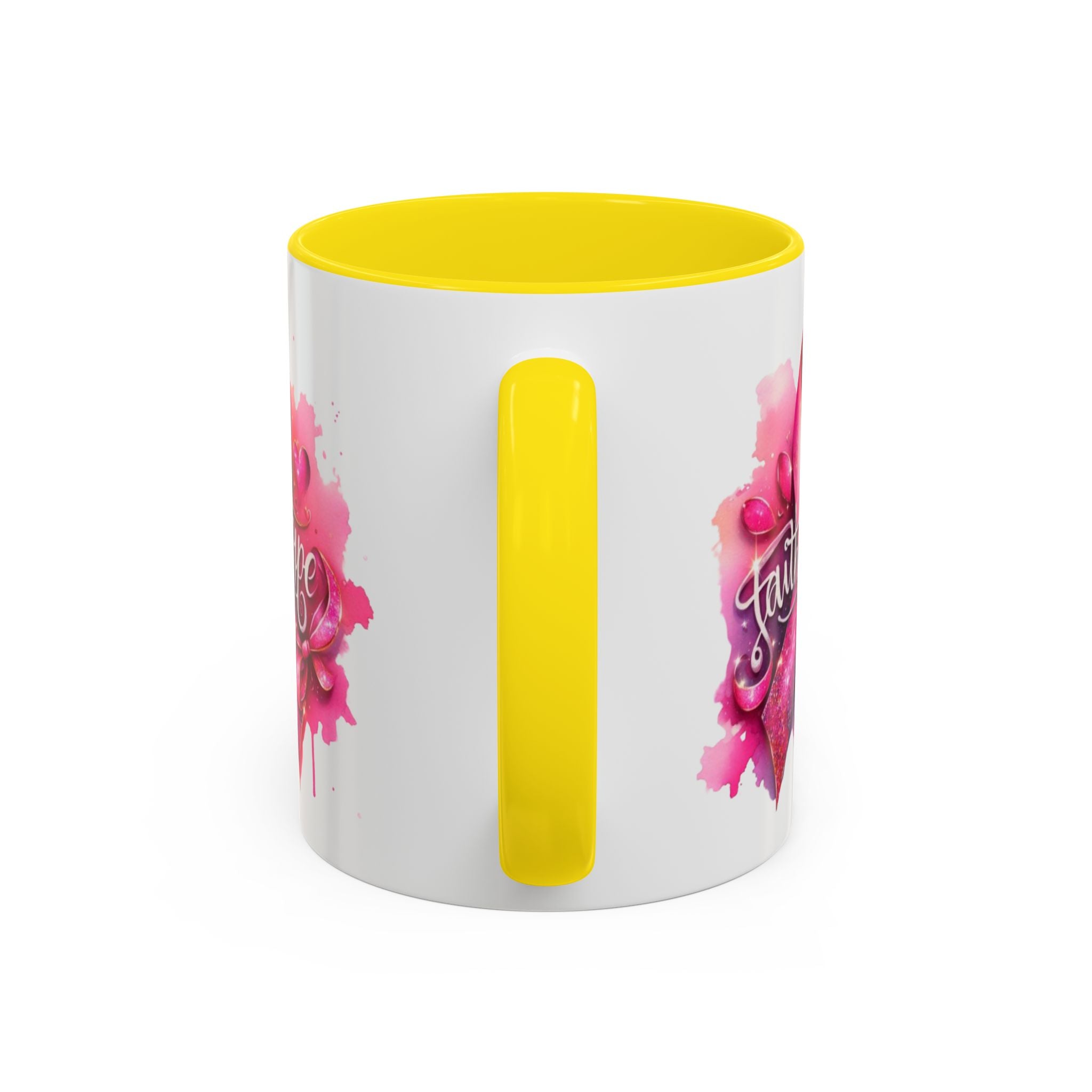 Cancer awareness Inspirational Hope & Faith and Love Coffee Mug