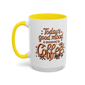 Sponsored by Coffee Mug - Funny Coffee Lover Gift,  Coffee Cup, Cute Tea Mug, Office Drinkware, Great for Birthday!