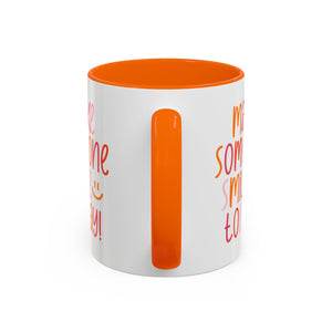 Motivational Coffee Mug - Make Someone Smile Today! - Gift for Friend, Inspirational, Cute Coffee Cup, Office Mug, Cheerful Drinkware