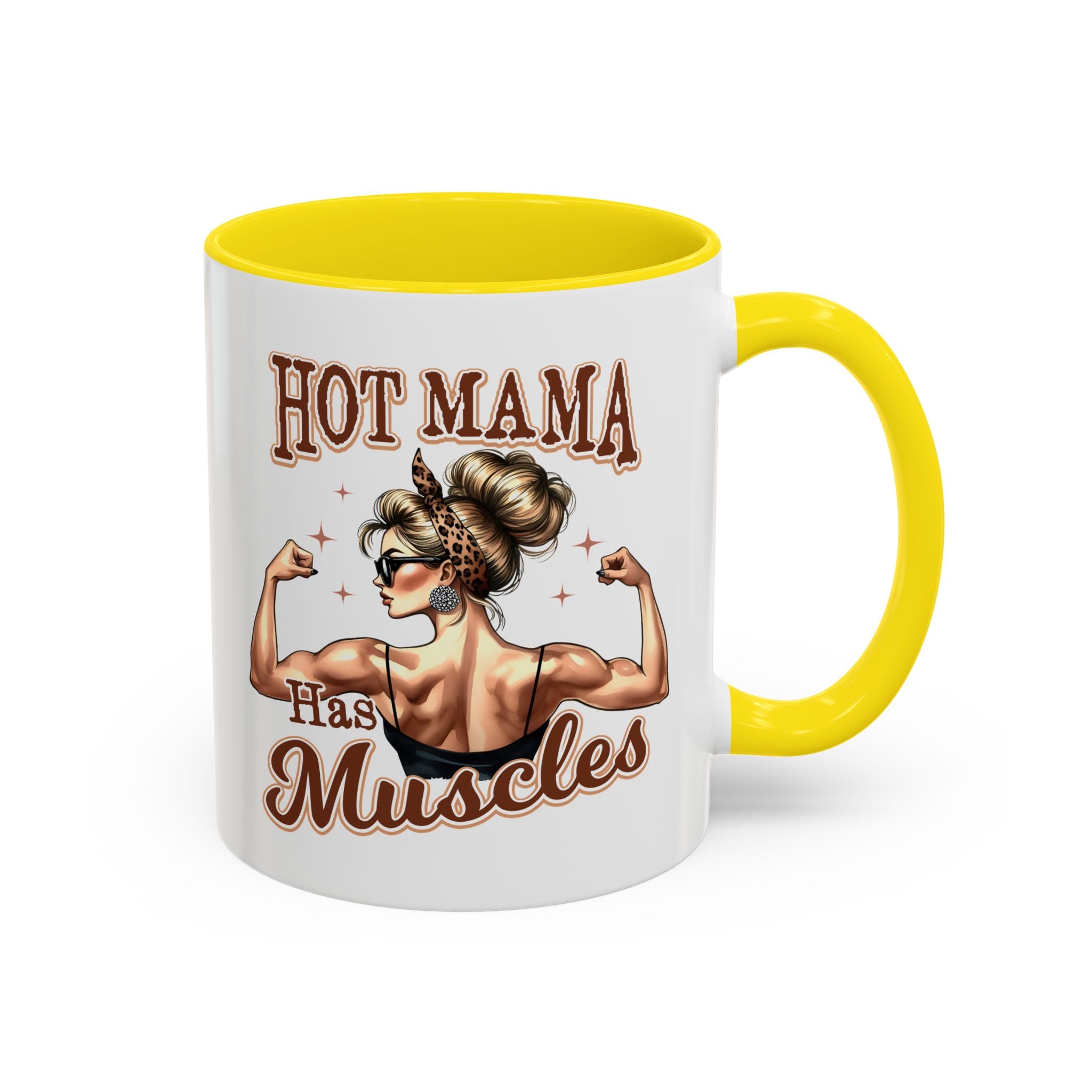 Hot Mama Coffee Mug: Empowerment, Gifts for Moms, Fitness Lovers, Best Friend, Funny Gift, Occasions: Birthdays, Holidays
