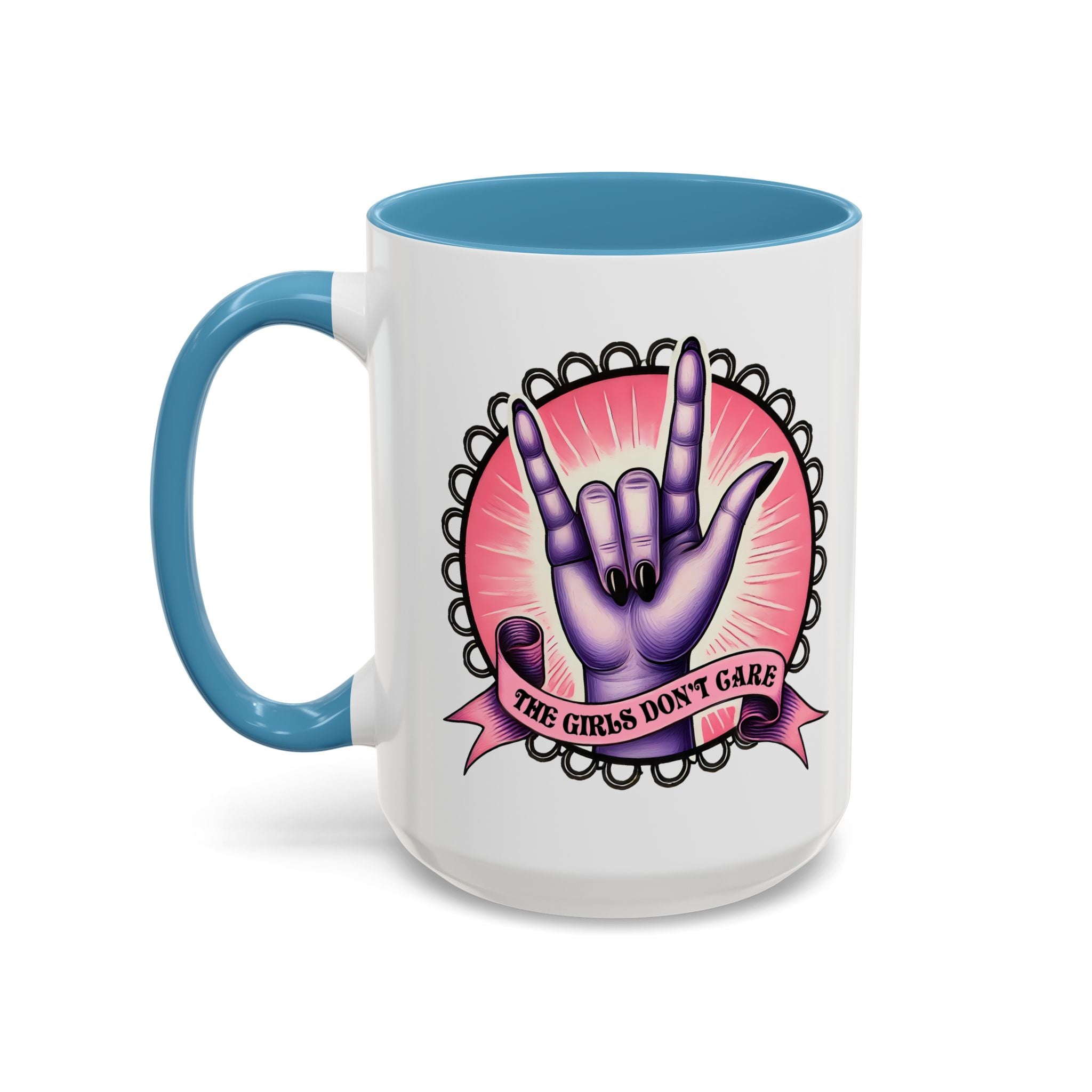 Rock 'n' Roll Accent Coffee Mug - Perfect for Music Lovers, Gift for Her, Unique Office Mug, Fun Coffee Cup, Empowering Gift Idea