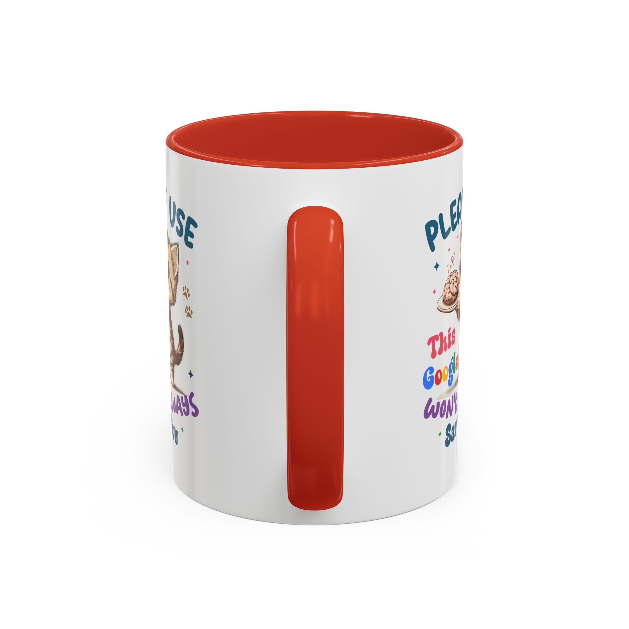 Cute Cat Coffee Mug, Funny Pet Lover Gift,  Kitchen Decor, Perfect for Birthdays, Holidays, Cat Mom Gift, Ceramic Mug