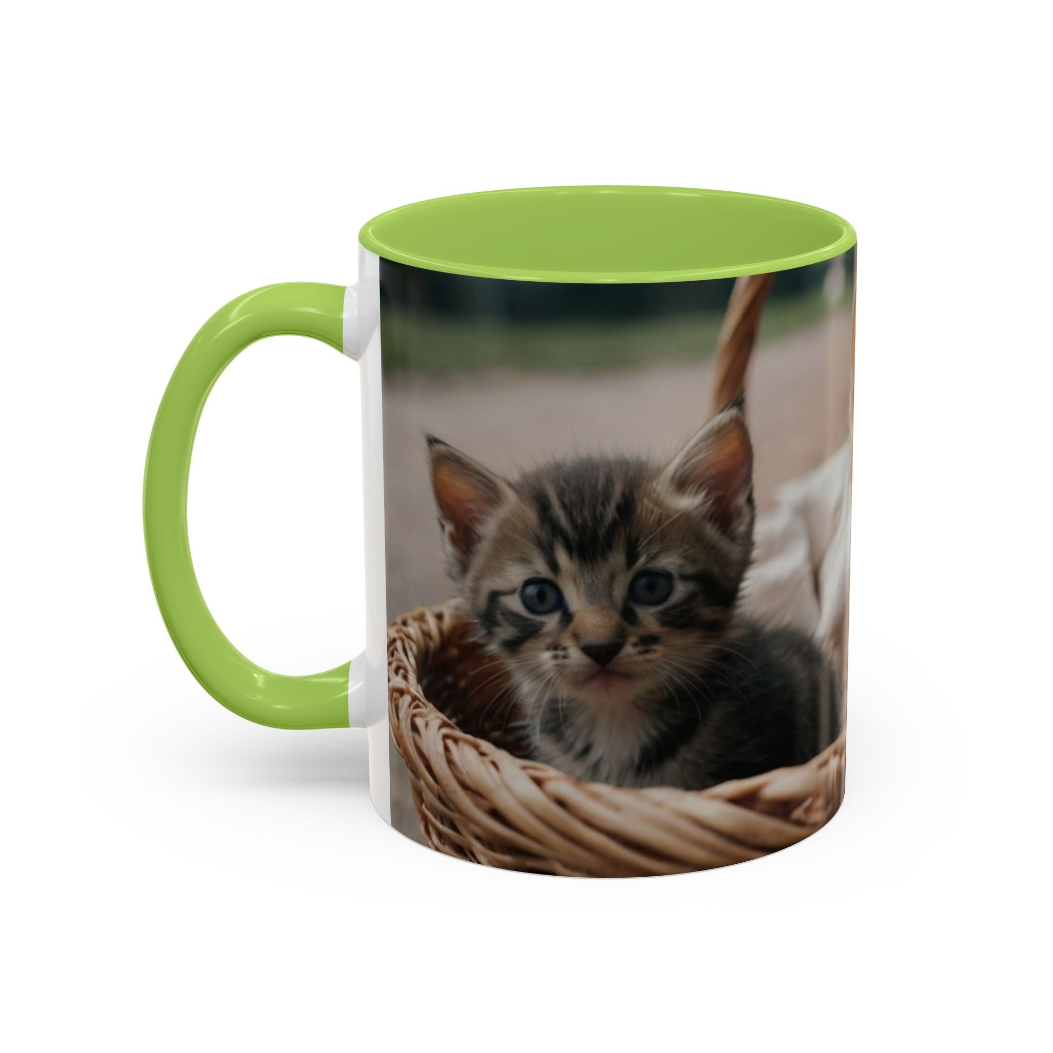 Cute Cat Accent Coffee Mug - 11oz & 15oz family of cats