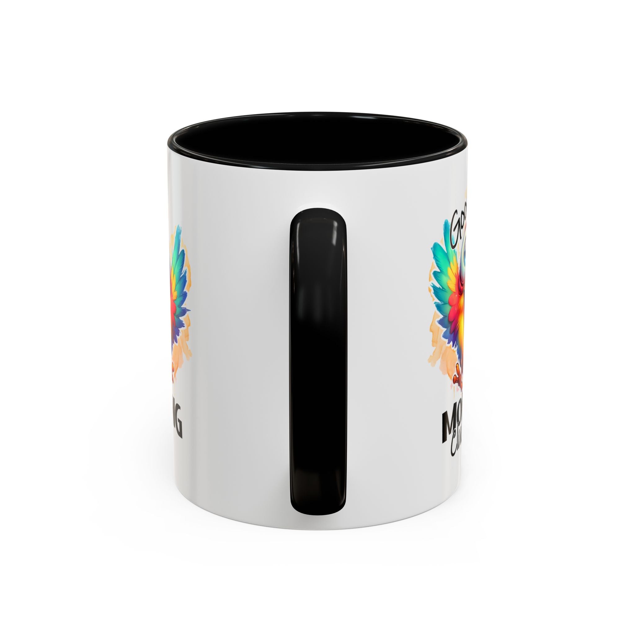 good Morning Mug with Cheerful Rooster Design - Perfect for Coffee Lovers, Gifting, Morning Routine, Kitchen Decor, Bird Enthusiasts