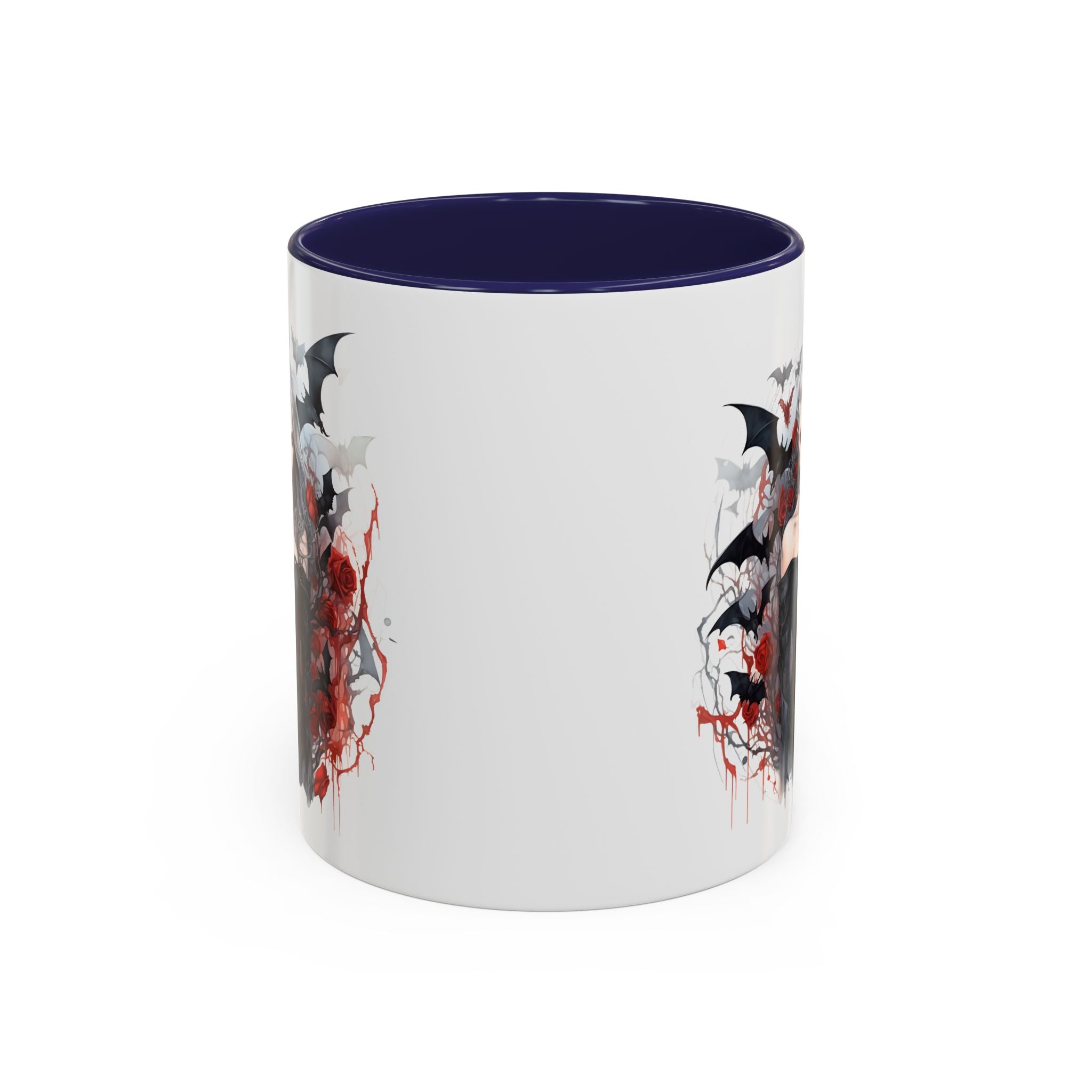 Gothic Coffee Mug, Dark Aesthetic Cup, Halloween Drinkware, Vampire Themed Gift, Horror Mug, Witchy Kitchen Decor