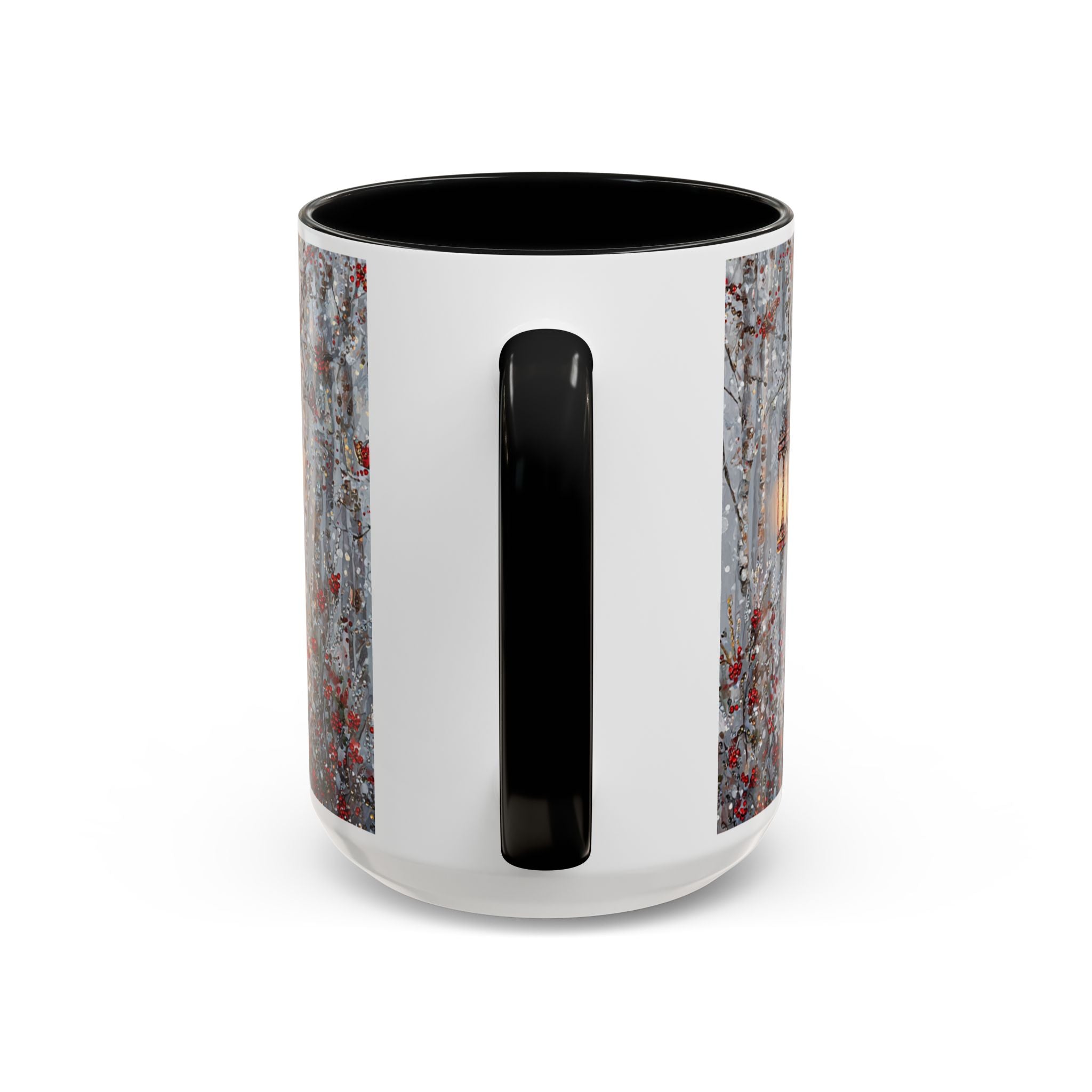 Winter Wonderland Coffee Mug - Snowman & Cardinals Design (11/15oz)