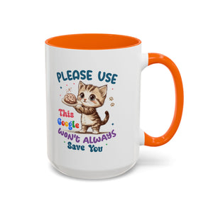 Cute Cat Coffee Mug, Funny Pet Lover Gift,  Kitchen Decor, Perfect for Birthdays, Holidays, Cat Mom Gift, Ceramic Mug
