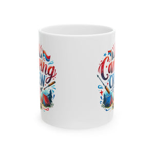 Camping Crew Ceramic Mug - Adventure Lover Gift, Nature Lover Cup, Outdoor Enthusiast Drinkware, Camping Coffee Mug, Holiday Gift Idea