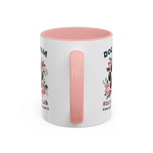 Dog Mom Coffee Mug - Life is Better with a Dog, Pet Lover Gift, Floral Paw Print Mug, Dog Mom Gift, Personalized Dog Mom Mug