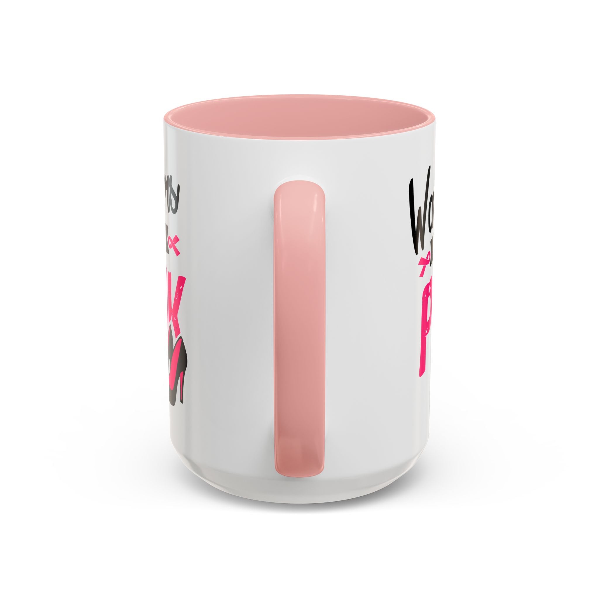 Breast Cancer Awareness Coffee Mug, Inspirational Gift, Warrior Mug, Pink Ribbon Awareness, Supportive Beverage Cup