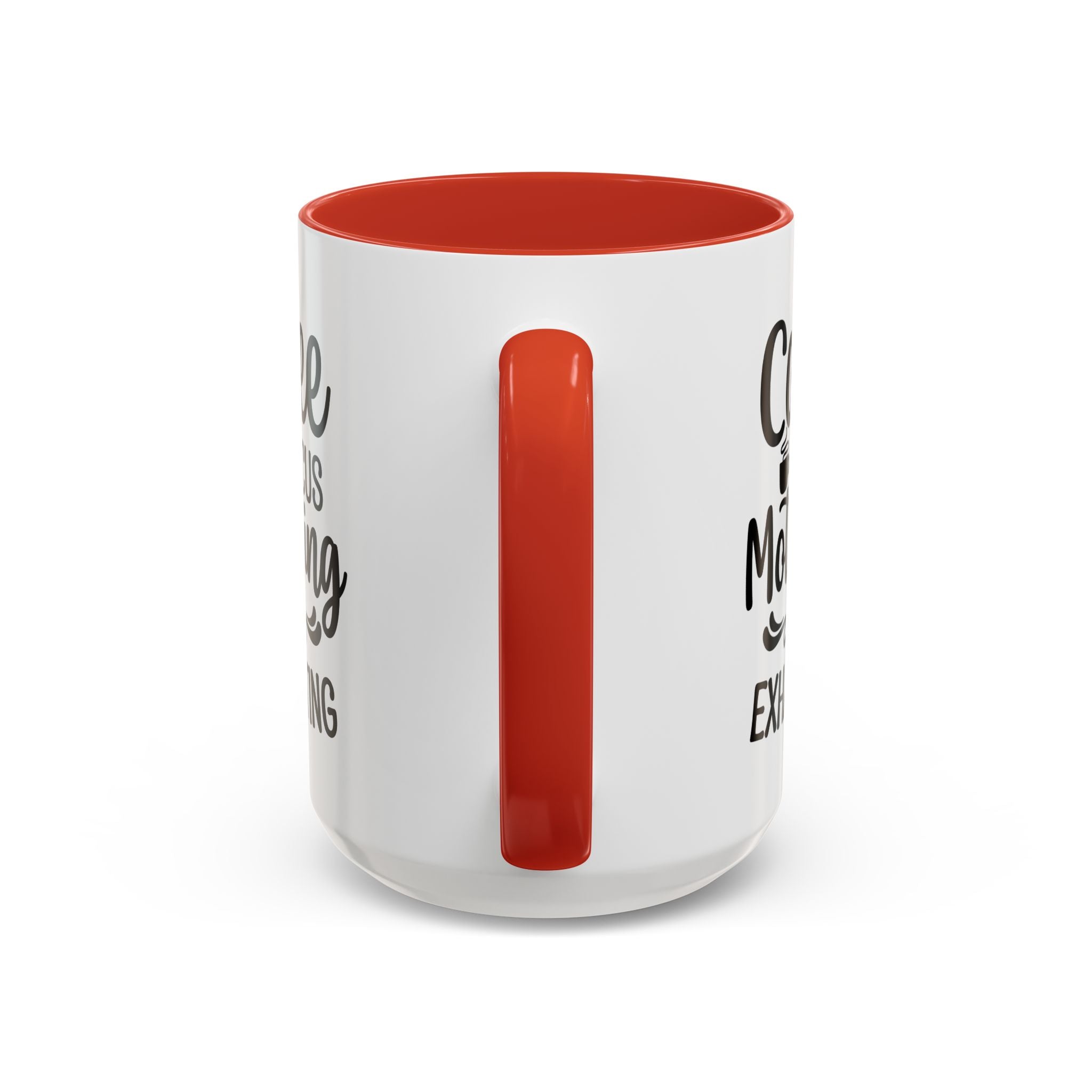 Exhausting Motherhood Coffee Mug, Funny Gift for Moms, Cute Java Cup, Coffee Lover's Mug, Parent Humor, Unique Kitchen Decor