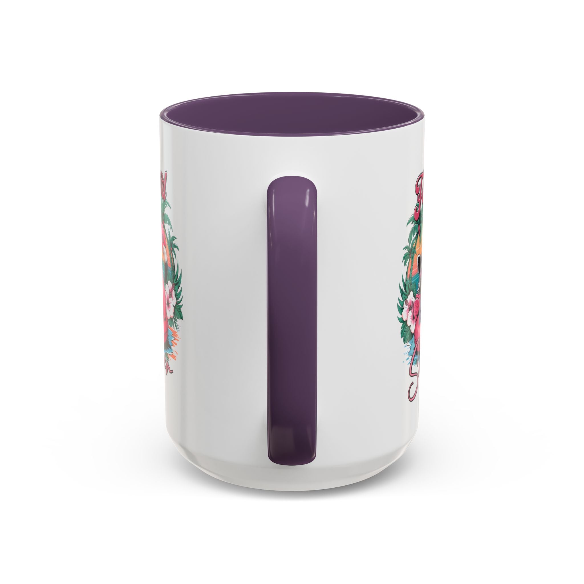 Feral Girl Summer Coffee Mug - Accent Design for Animal Lovers