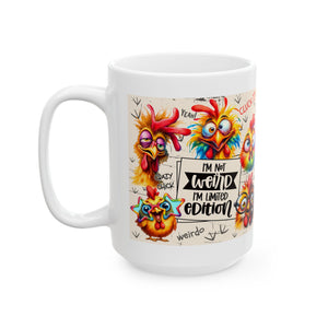 funny Chicken Humor coffee Mug - Fun Gift for Coffee Lovers, Kitchen Decor, Chickens, Quirky Design, Birthday Gift