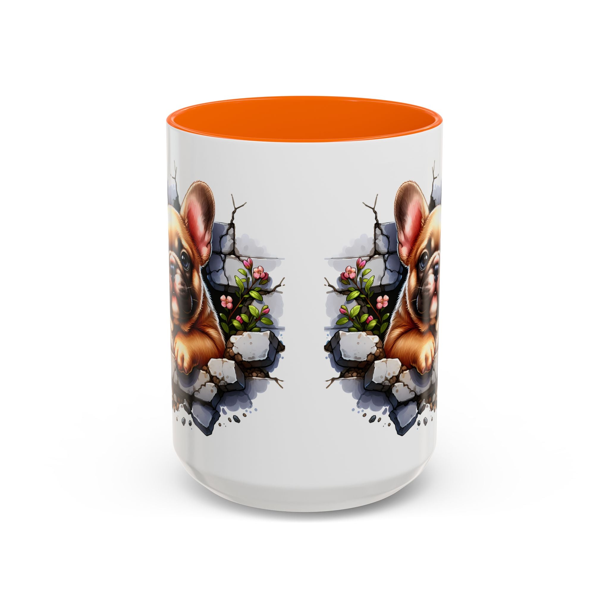 Charming Dog-Themed Coffee Mug, Perfect for Pet Lovers, Gift for Dog Owners, Cute French Bulldog Art, Ideal for Birthdays and Holidays