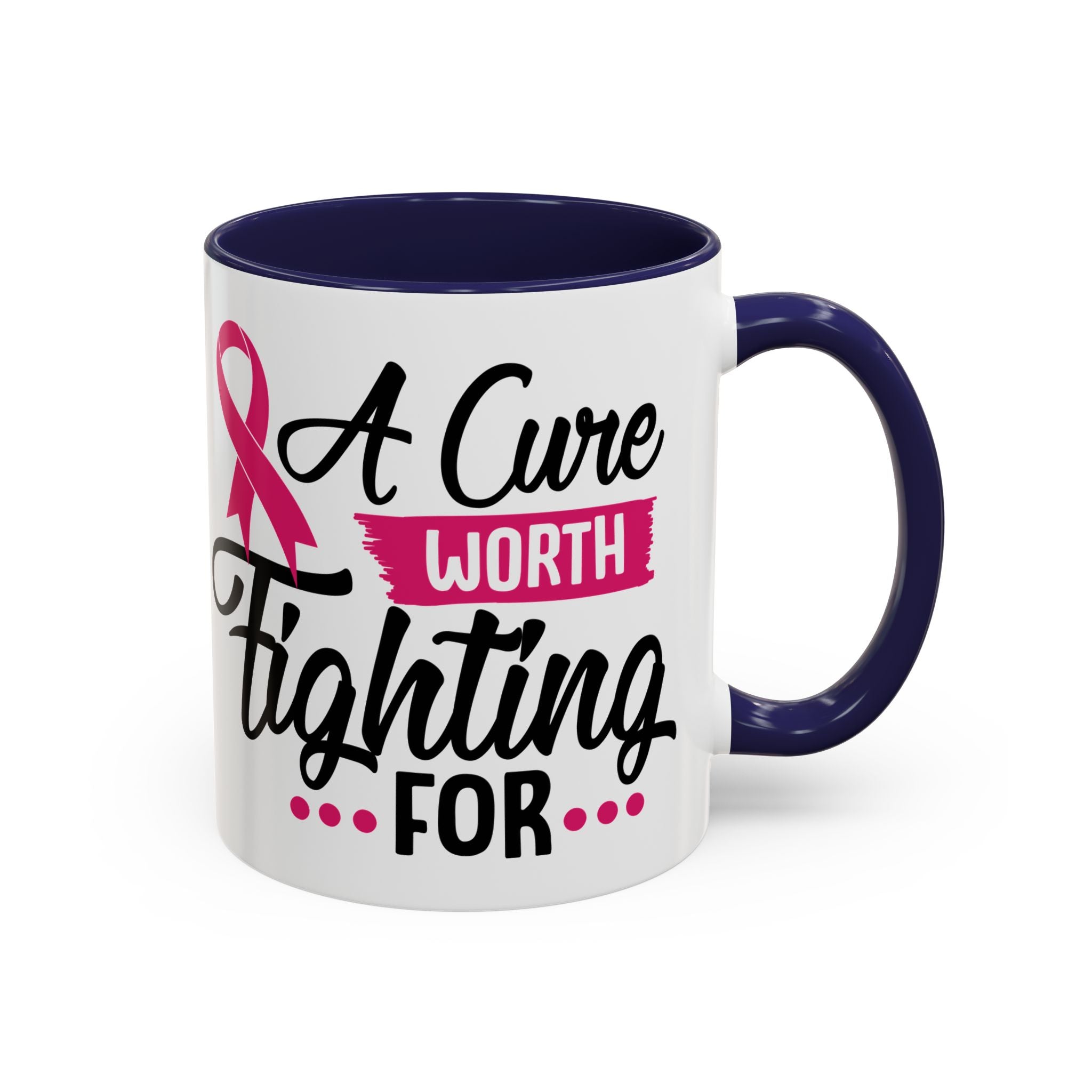 Inspirational Breast Cancer Awareness Mug, Supportive Gift for Fighters, 11oz & 15oz Coffee Cup - Perfect for Fundraisers, Hope, [...]