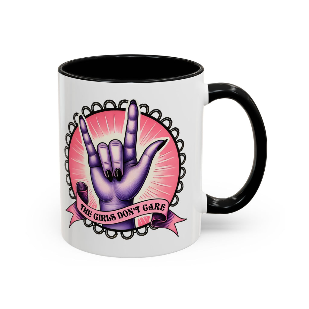 Rock 'n' Roll Accent Coffee Mug - Perfect for Music Lovers, Gift for Her, Unique Office Mug, Fun Coffee Cup, Empowering Gift Idea