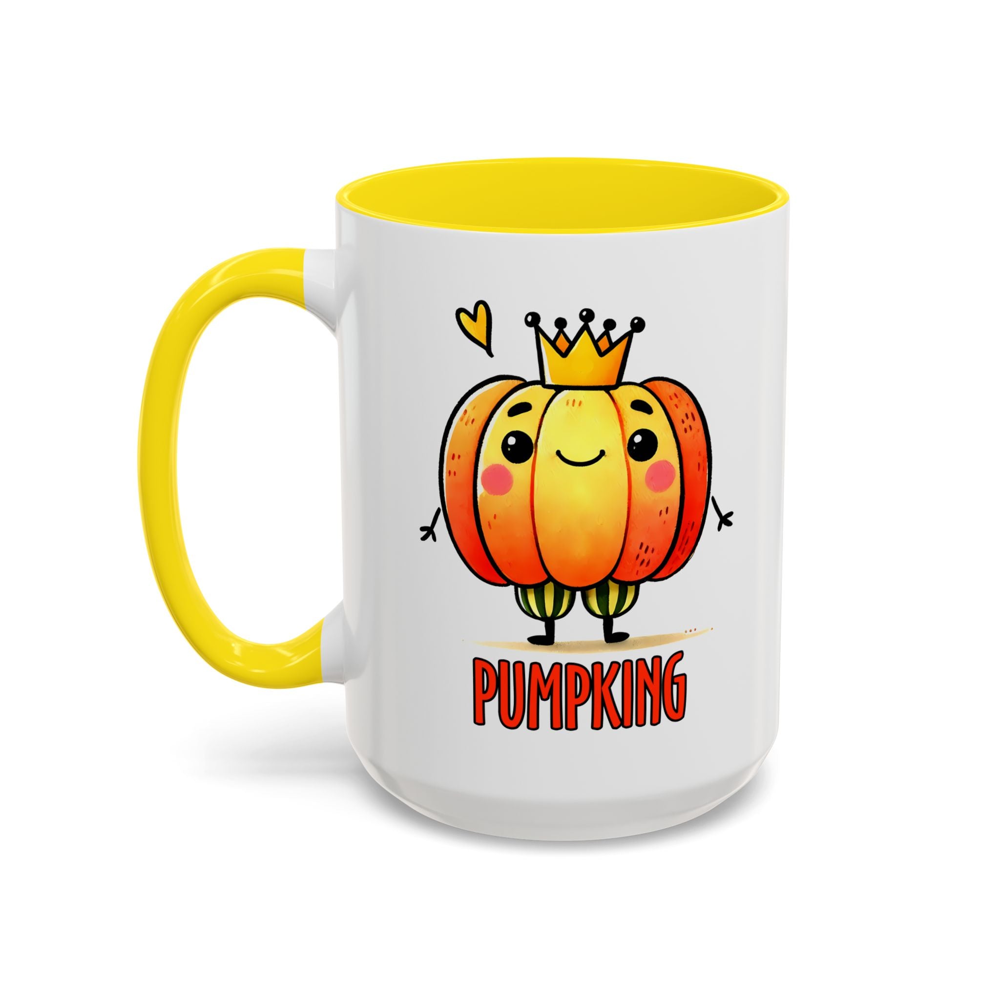 Pumpkin King Coffee Mug, Cute Mug for Fall, Halloween Decor, Gift for Pumpkin Lovers, Funny Holiday Mug, Fun Kitchenware