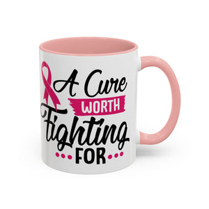 Inspirational Breast Cancer Awareness Mug, Supportive Gift for Fighters, 11oz & 15oz Coffee Cup - Perfect for Fundraisers, Hope, [...]