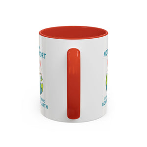 Cute Down to Earth Cat Coffee Mug - Perfect Gift for Cat Lovers