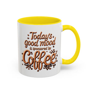 Sponsored by Coffee Mug - Funny Coffee Lover Gift,  Coffee Cup, Cute Tea Mug, Office Drinkware, Great for Birthday!