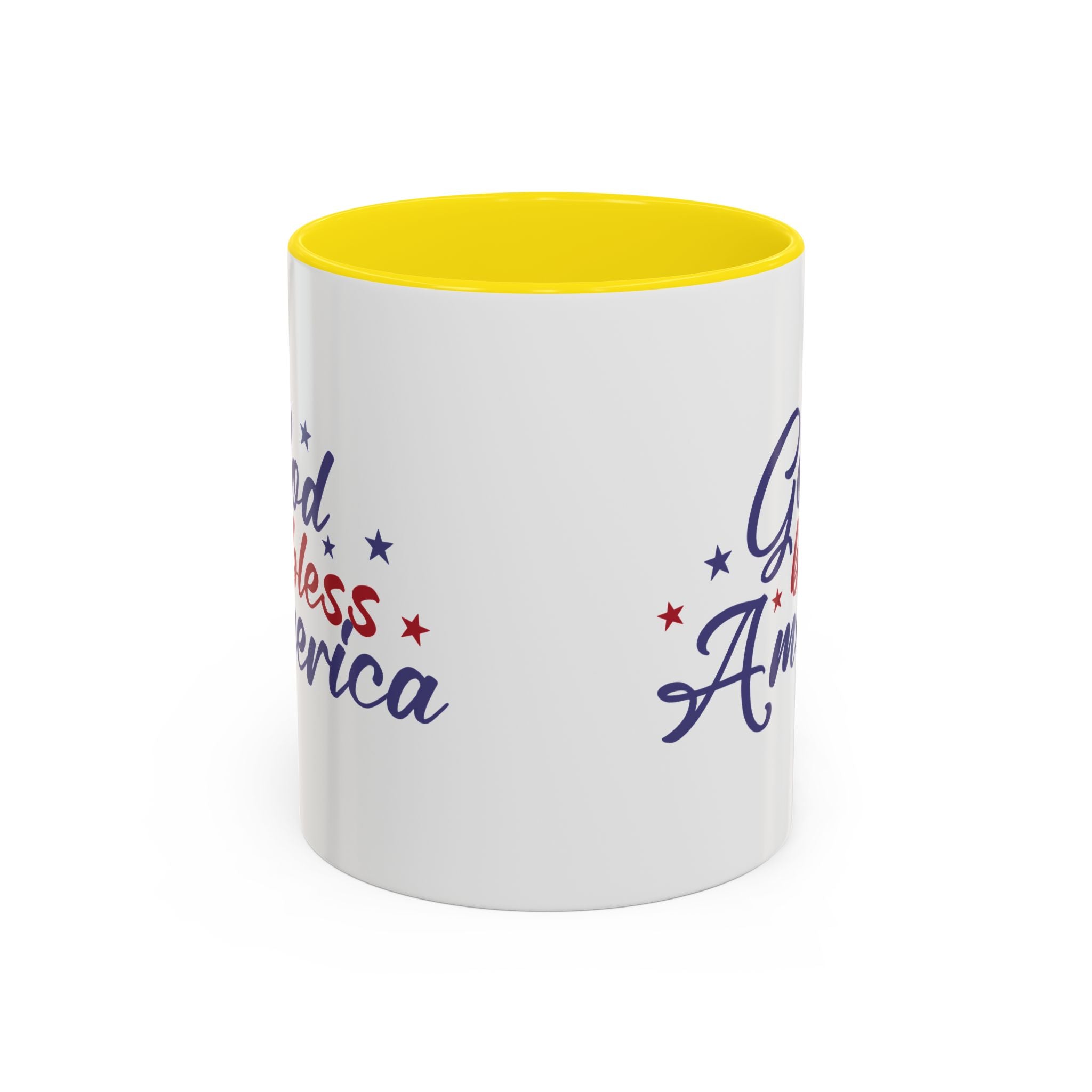 Patriotic Coffee Mug - God Bless America Design
