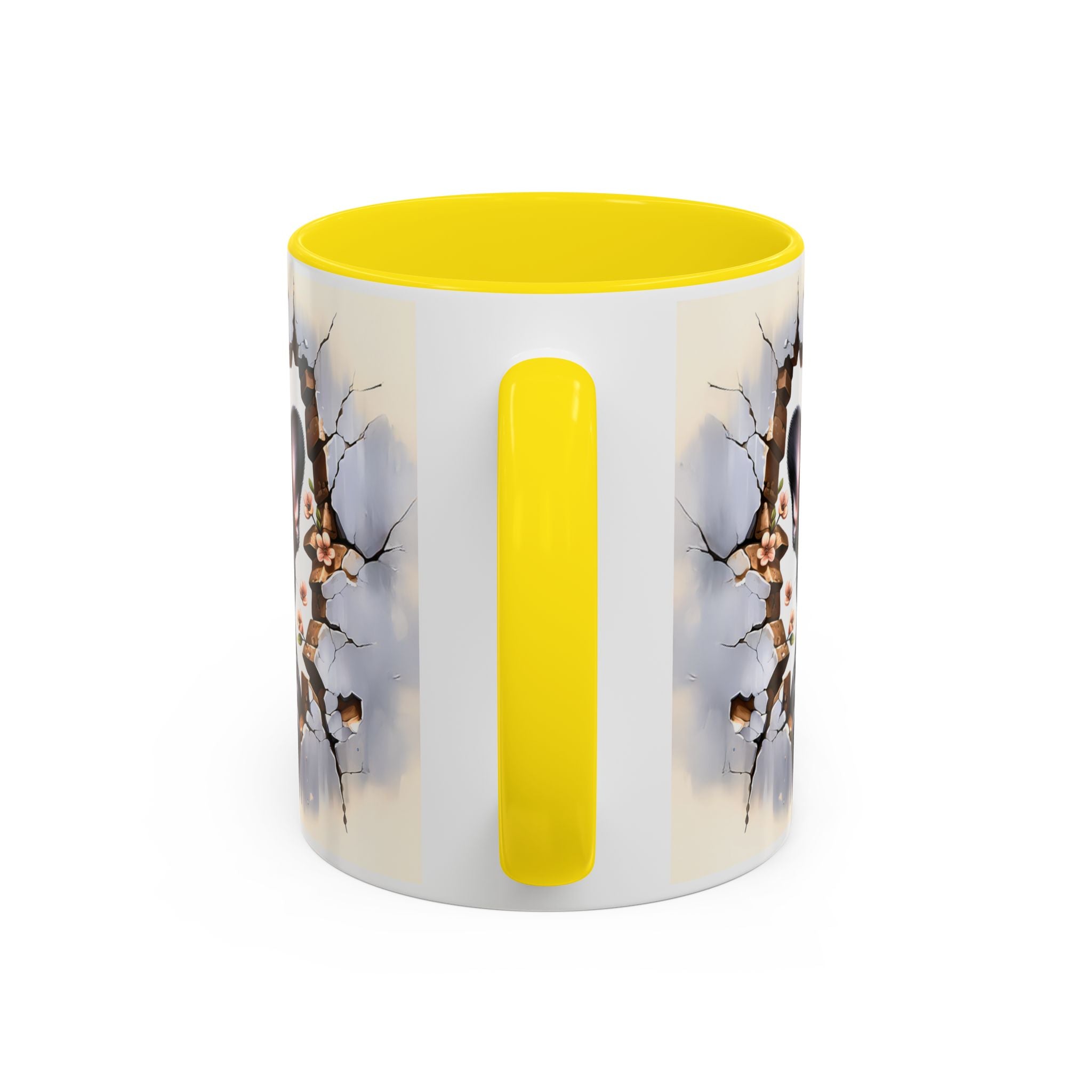 Cute French Bulldog Accent Coffee Mug, Pet Lover Gift, Dog Lover Mug, Home Office Coffee Cup, Unique Animal Print Mug