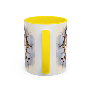 Cute French Bulldog Accent Coffee Mug, Pet Lover Gift, Dog Lover Mug, Home Office Coffee Cup, Unique Animal Print Mug