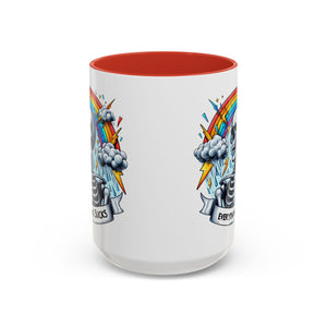 Everything Sucks Skeleton Coffee Mug | 11oz 15oz | Unique Gift for Coffee Lovers, Goth Home Décor, Quirky Humor Mug, Dark Aesthetic
