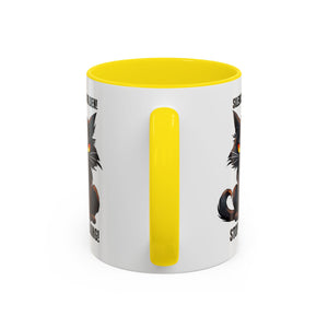 Funny Cat Mug | Silence Is Golden Coffee Cup | Gift for Cat Lovers | Humorous Kitchenware | Ceramic Teacup | Unique Animal Gifts