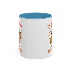 Funny attitude Duck Coffee Mug, I'm Not Arguing I'm Just Right Mug,  Gift for Coffee Lovers,  Birthdays