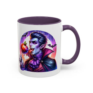 Halloween Vampire Coffee Mug | Spooky Decor, Gift for Monster Lovers, Fall Drinkware, Halloween Party Favor, Unique Caffeine Cup