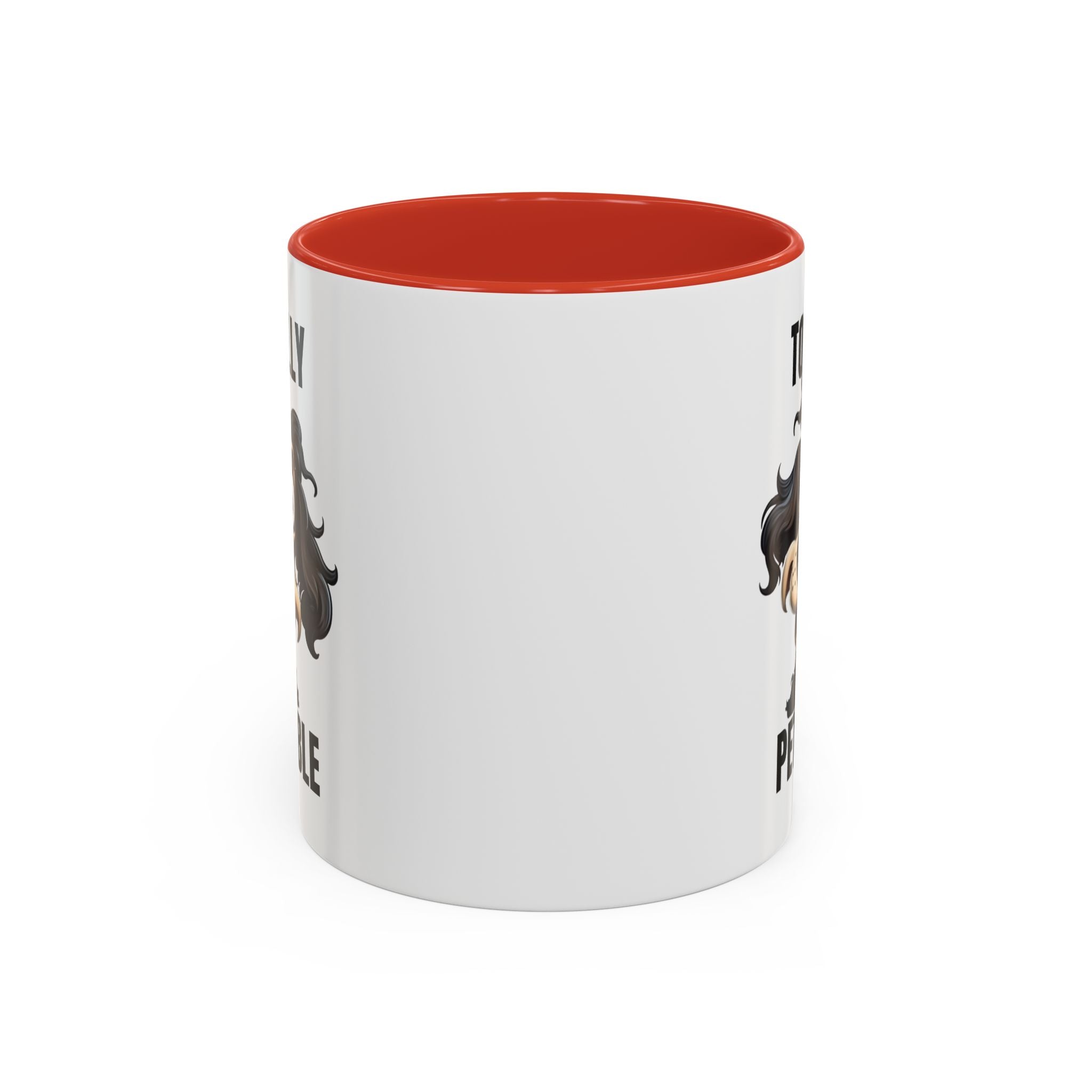 Totally Pettable Coffee Mug, Dog Lover Gift, Animal Print Mug, Funny Pet Mug, Customizable Coffee Cup, Gift for Pet Owners