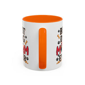 Best Dog Mom Ever Coffee Mug - Perfect Gift for Dog Lovers, Pet Moms, Animal Lovers, Dog-Themed Kitchen Decor, Best Friend Gift