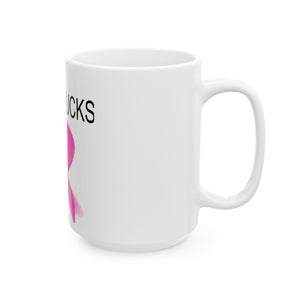Cancer sucks coffee  Mug  awareness