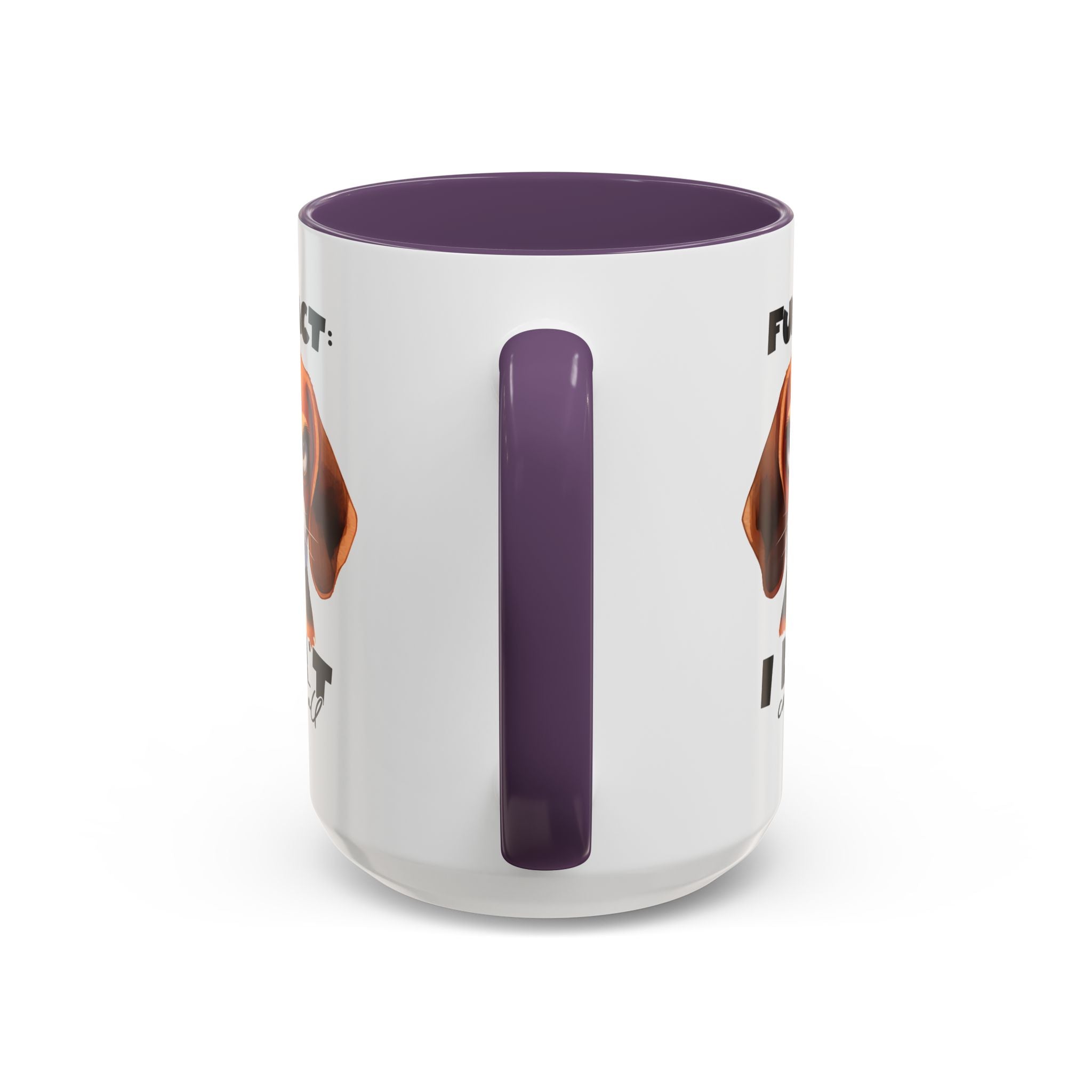 Funny Dog Accent Coffee Mug - Beagle Lover Gift, Pet Owner Present, Unique Animal Mug, Quirky Home Decor, Fun Fact Design
