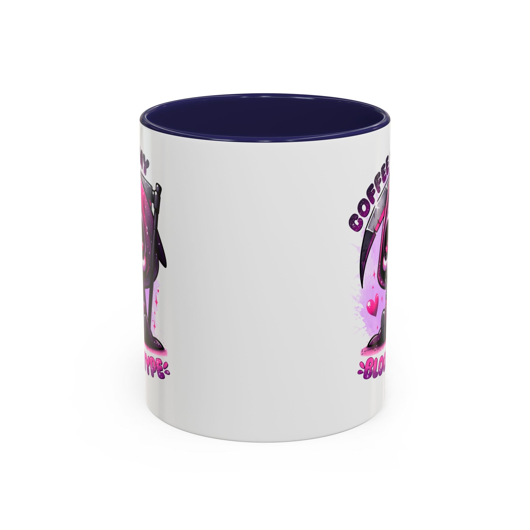 my blood type is coffee Accent Coffee Mug (11, 15oz) by abc school fundraiser