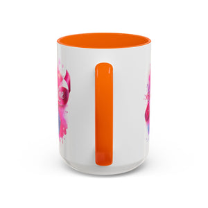 Inspirational Ribbon Coffee Mug - Faith, Hope, Love, Support, Gift for Cancer Awareness, Breast Cancer, Encouragement, Motivational