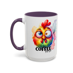funny Chicken Coffee Mug - Whimsical Gift for Coffee Lovers,  Drinkware, Home Decor, Kitchen Essentials