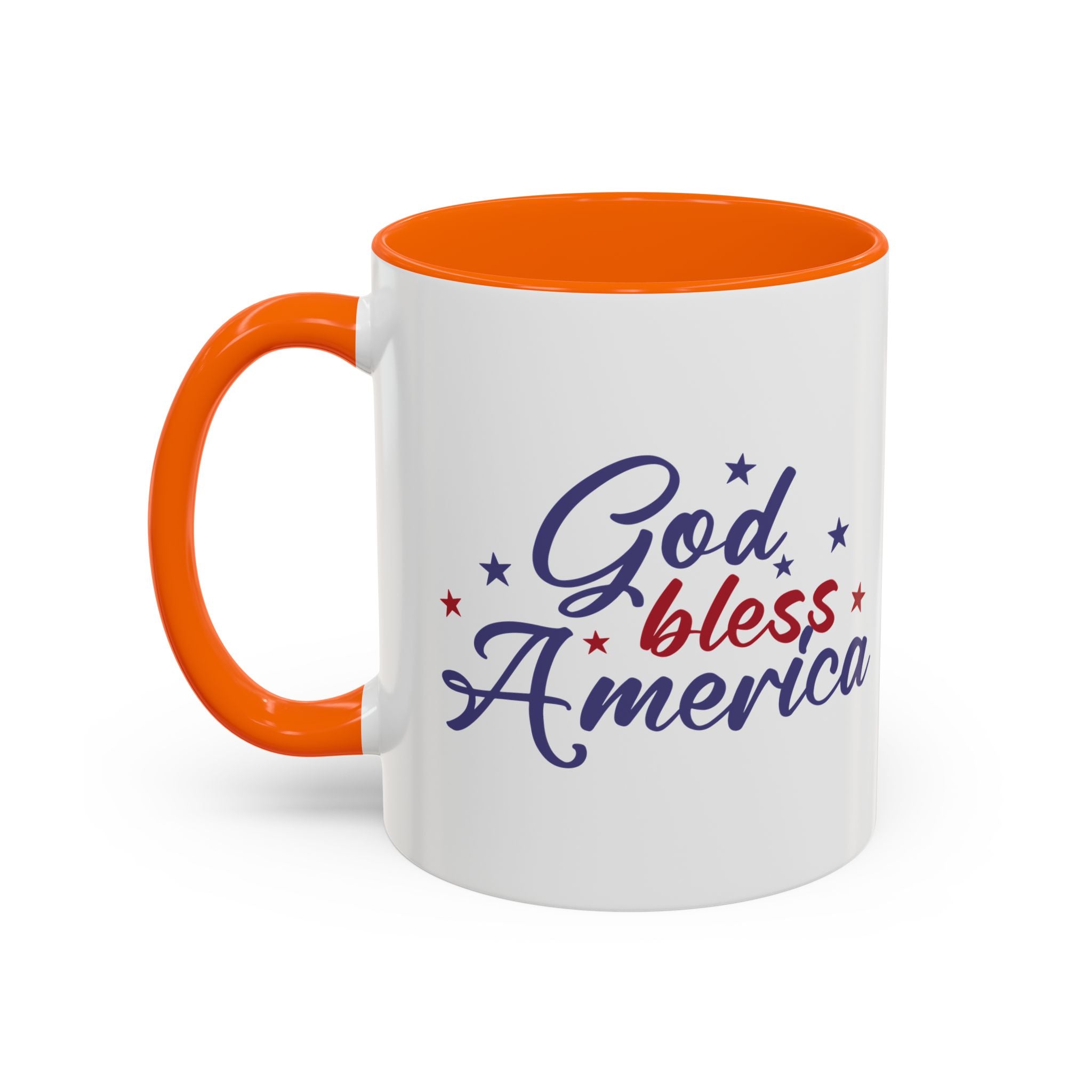 Patriotic Coffee Mug - God Bless America Design