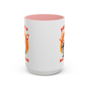 Ghost Coffee Mug, Perfect for Halloween, Fun Gift for Kids & Adults, Don't Stop Boo-lieving Mug, Caffeinated Spirits