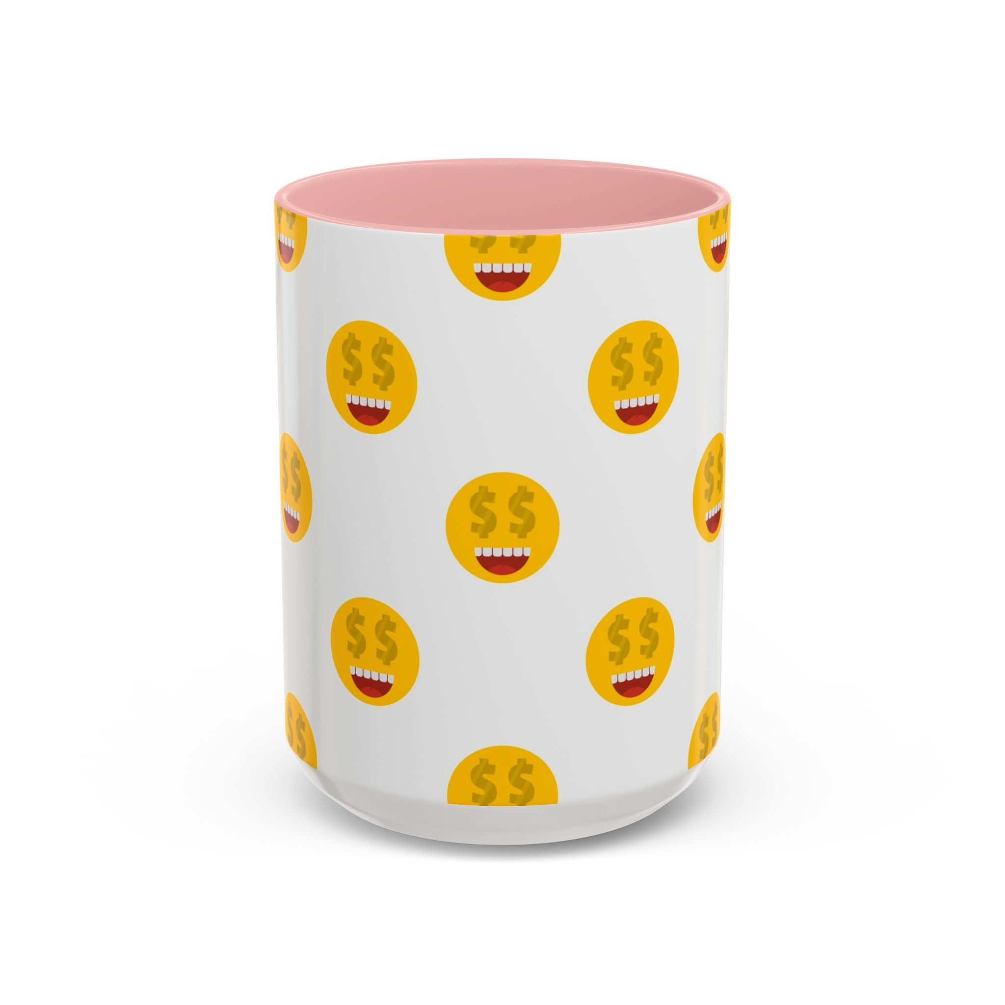 Smiles and dollars Accent Coffee Mug (11, 15oz)